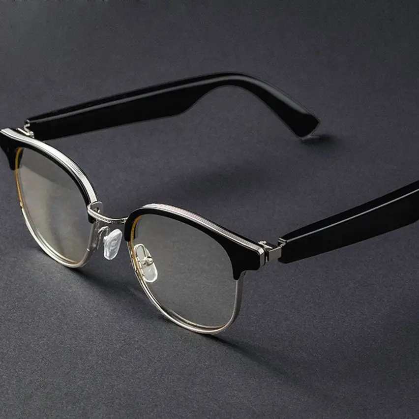 النظارات الذكية اللاسلكية BT 5.0 حر اليدين الاتصال الموسيقى الصوت الرياضة سماعة نظارات النظارات الذكية آيفون