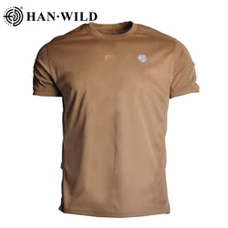 Outdoor  Men Tactical T-Shirts Airsoft Paintball Camping Hunting Clothes Military Hiking Tee Combat Shirt Army Quick Dry Shirts