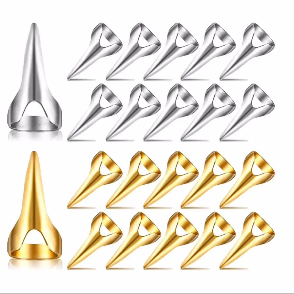 5ชิ้น/เซ็ต Retro Punk Rock Talon แหวนเล็บ Claw Spike แหวนเครื่องประดับ Party Magic คอสเพลย์ของขวัญ