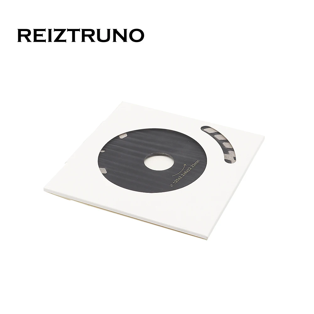 REIZTRUNO 125 มม.ใบเลื่อยวงเดือน 5 นิ้ว Y-segmented ตัดสำหรับคอนกรีตหินทรายหินแกรนิตตัดเครื่องมือป้องกัน