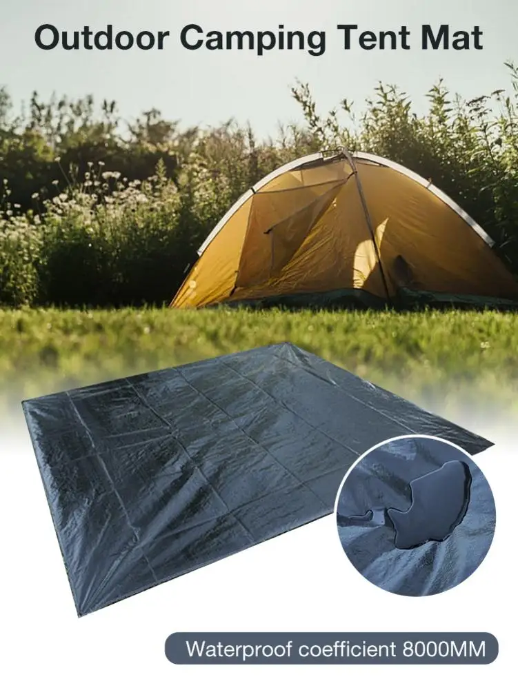 Ultralight Waterproof Outdoor Camping Tent Mat PE Floor Cloth Beach Blanket Picnic Play Mats Camping Tent Ground Mat Mattress