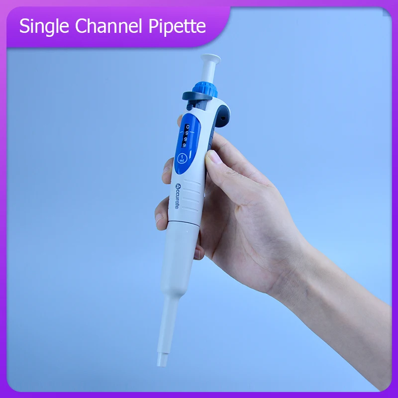 DXY Single Channel Manual Adjustable TopPette Pipette Lab Digital Pipette Volume Adjustable Micropipette 100-1000ul/20-200ul