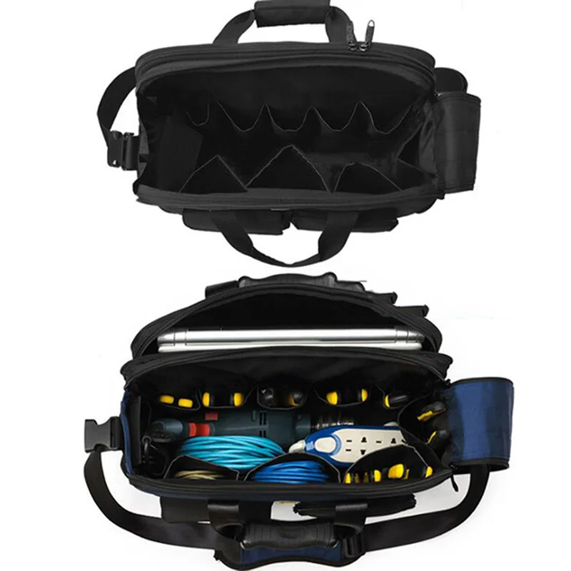 Kit multifunzionale monospalla Hardware elettricista borsa porta attrezzi borsa porta attrezzi impermeabile Kit tessuto Oxford