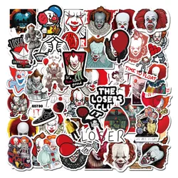 10/30/50Pcs clown  Graffiti Waterproof Skateboard Travel Suitcase Phone Laptop Luggage Stickers DIY Kids Girl Toys