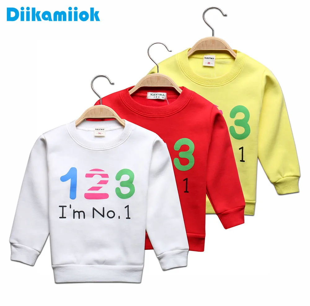 Sale Baby Boys Hoodies Letter Printed Sweater for Toddle Girls Warm Fleece Sweatshirt Children Pullover Outerwear Tops kids N302