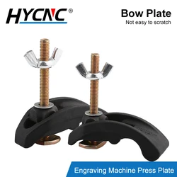 CNC Milling Machine Arc Plate Set 85mm, Nylon Pressing Plate Fixture For T-Slot Worktable Of Engraving Machine Parts