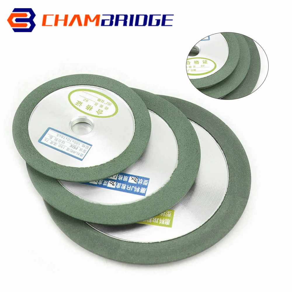 Diamond Grinding Wheel 100mm/125mm/150mm Circle Cutting Discs Grit 150-400 For Tungsten Steel Milling Cutter Sharpener Grinder