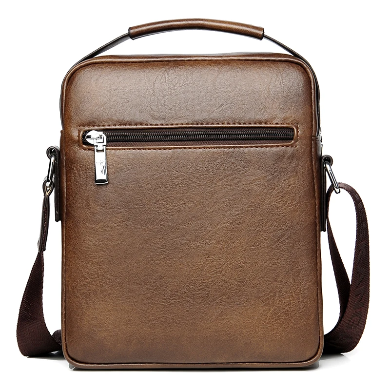 Kangaroo Luxury Brand Vintage Man Bags Leather Shoulder Bag For Men Business Messenger Crossbody Bag Male Fashion Casual Handbag