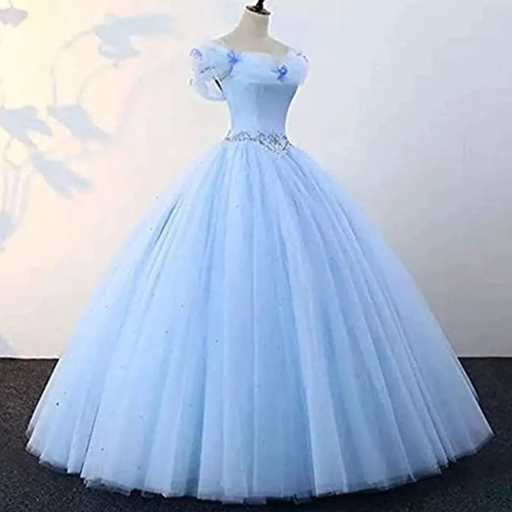 

Angelsbridep бальное платье Quinceanera платья 2022 Vestidos De 15 лет высокое качество Тюль Вечерние платья Золушки на день рождения