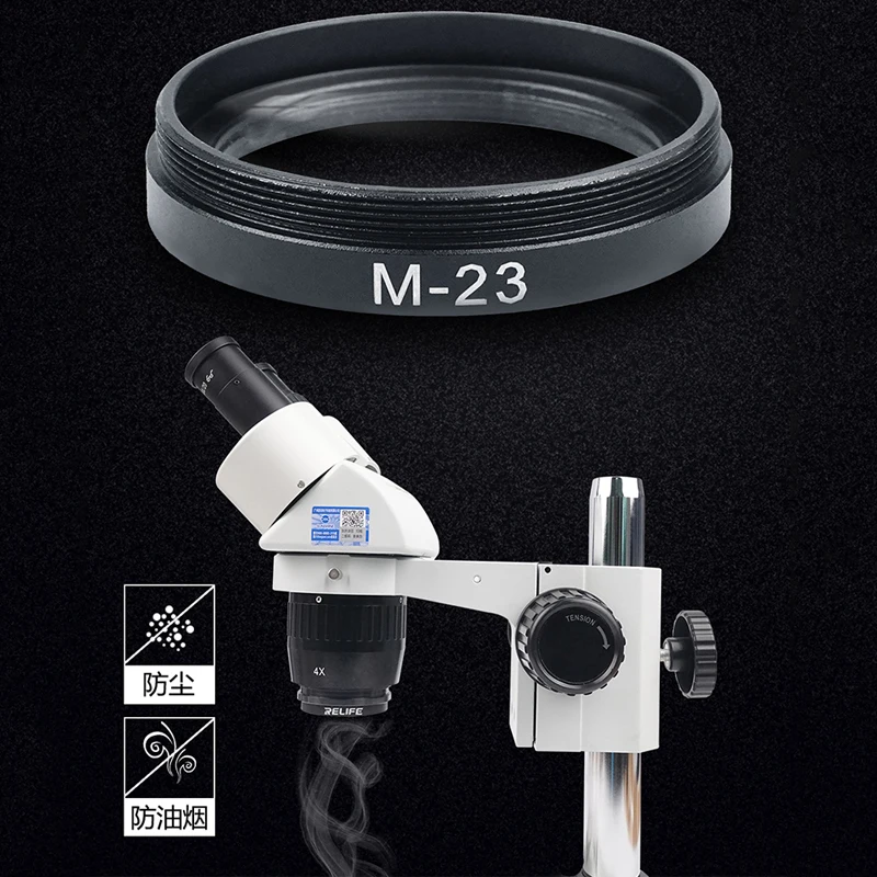 

Microscope Objective Lens Protective Glass Lens Goggles Prevent Dust Smoke Oil Microscope goggles Cover Guards Optical Stereo