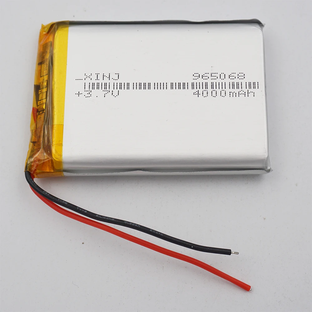 XINJ 3.7V 4000 mAh 14.8Wh litowo-polimerowy akumulator LiPo Li 965068 dla majsterkowiczów GPS MID DVC PSP powerbank do telefonu Tablet PC