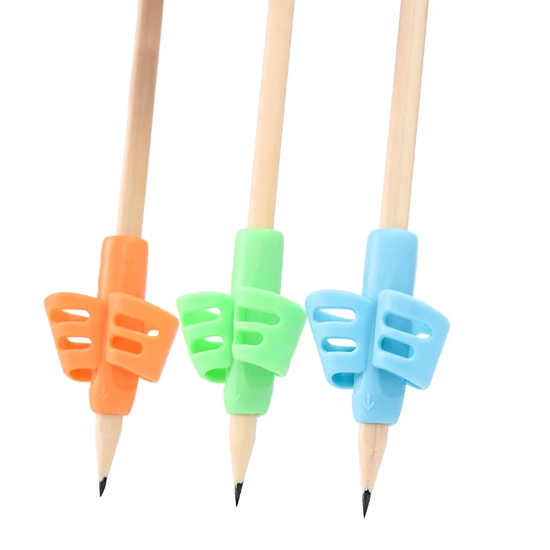 1Pcs Children Writing Pencil Holder Kids Learning Practise Pen Aid Grip Posture Correction Device Child Writing Tools