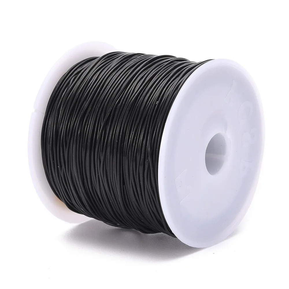 1 Roll Spandex Elastic Stretch Thread Cords 0.6mm 0.8mm 1mm for Bracelets Necklace Jewelry Making Beading Crafts Supplies