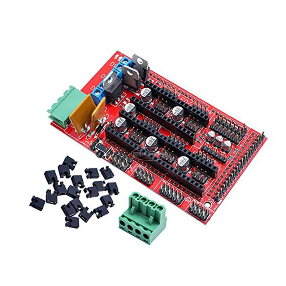 3D Printer Parts Ramps 1.4 Control Panel Reprap Control Board For Arduino Mega 2560 Reprap Prusa Mendel