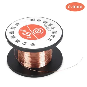 (4 rolls) 0.1mm Copper wire Welding Wire Maintenance PCB Wire Wire Wire Wire Line Main Sales Repair Kit Al4 - №1