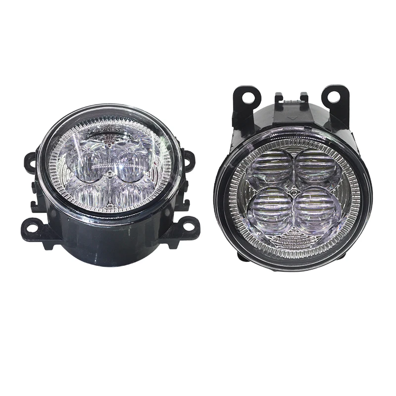 Car Fog light Assembly Angel Eye Daytime Running Lamp DRL 12V For Suzuki XL7 Swift SX4 Alto Splash Jimny Ignis Grand Vitara