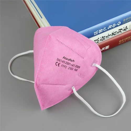 Imagen 2 del producto Ataullah ffp2 mascarilla kn95 Mascarillas 5 capas de filtración desechable máscara transpirable protectora a prueba de polvo máscara bucal fpp2 kn95