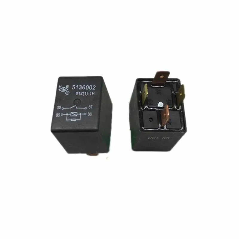 

HOT NEW 5136002-012(1)-1H 5136002 012(1) 1H 5136002012(1)1H 12V relay Automobile relay 12VDC DC12V 12V 4PIN