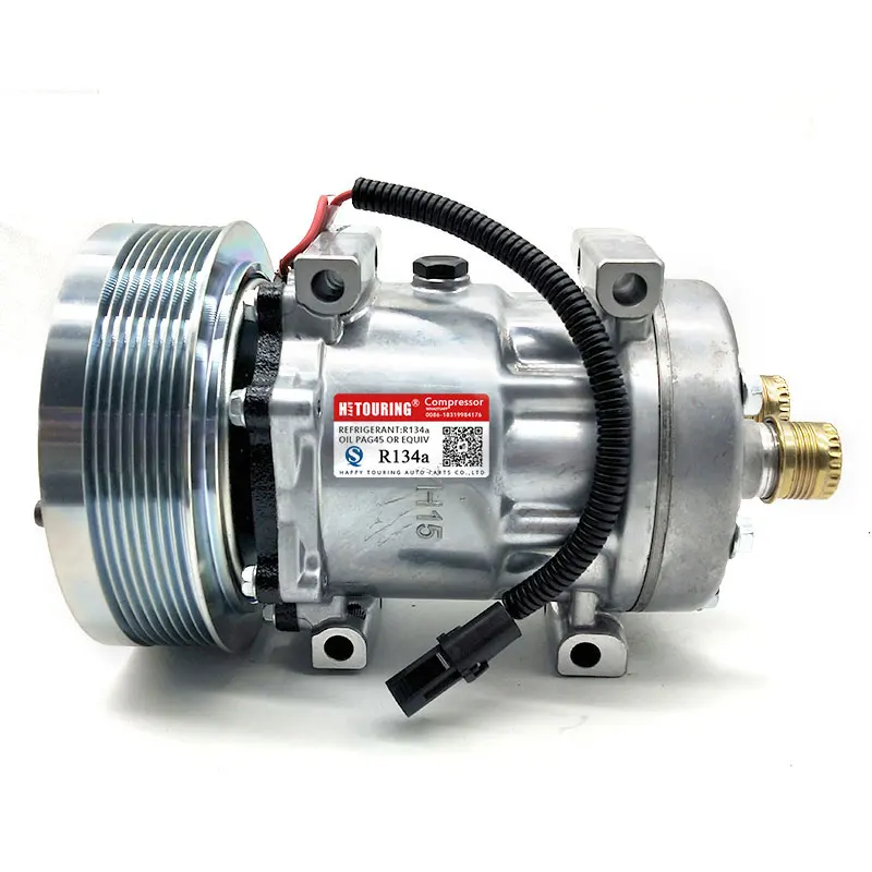 SD7H15 air conditioner a/c ac compressor for New Holland Tractor 317008A2 317008A3 86992688 86993463 58792 4768 4499 8010