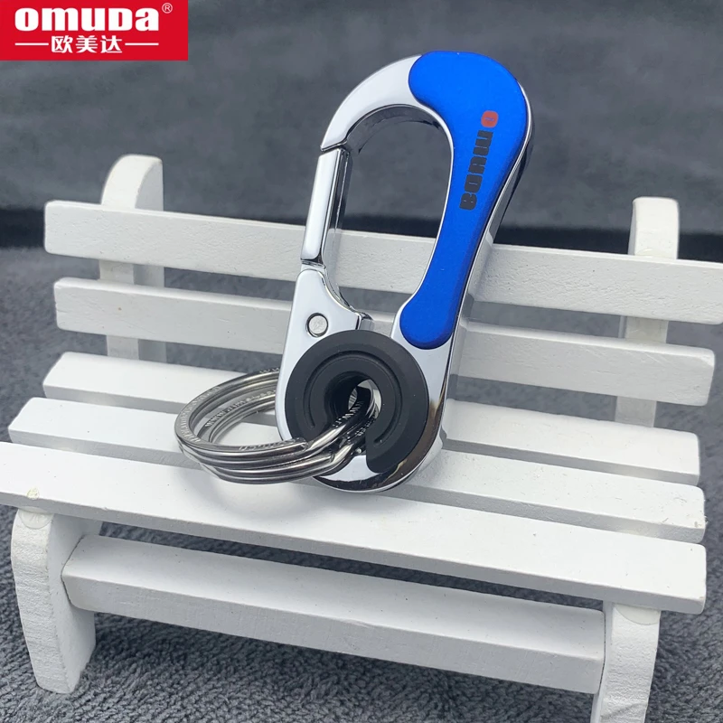 OMUDA Key Chains  Key Holder Keyring Men\'s Fashion Key Chain Birthday Gift Metal Key Ring Car Styling Auto Car Accessories