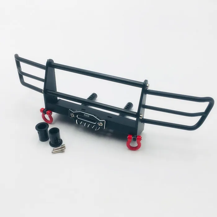 

KYX Racing Metal Front Bumper for RC Crawler Car Traxxas TRX-4 Trx4 Redcat Gen8 Scout II