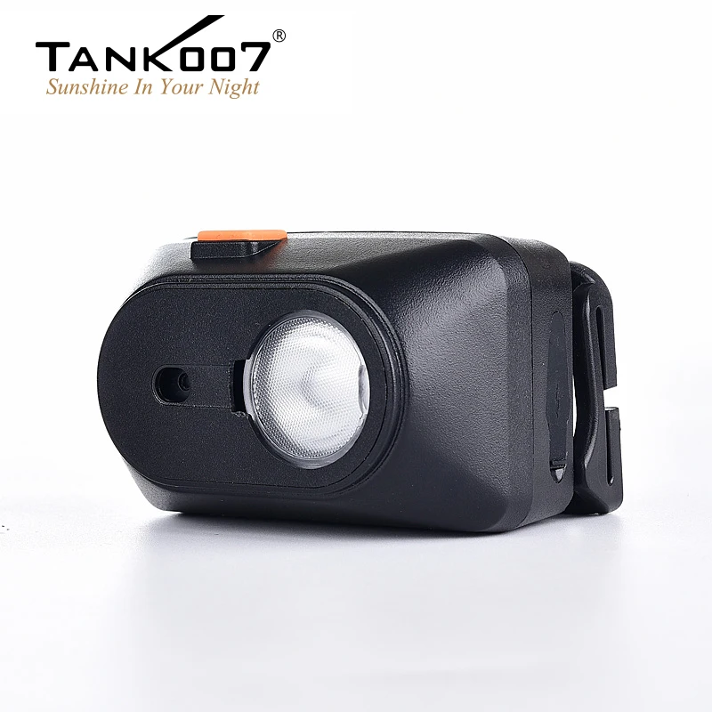 TANK007 Headlamp Explosion-proof LED Rechargeable Head Lamp Flashlight Waterproof for Hiking Running Fishing Cycling Emergency