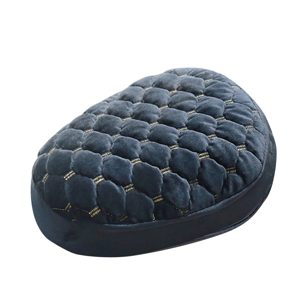 

Motorcycle Seat Cover Plush Warm-keeping Soft Seat Protector For Electric Scooter Black Warm Velvet Seat Cover Ingenious n max