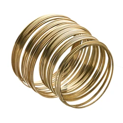 20Pcs ottone grezzo grande cerchio anello connettore 60mm rotondo cerchio Charms Link O Ring per orecchini fai da te gioielli fare risultati forniture