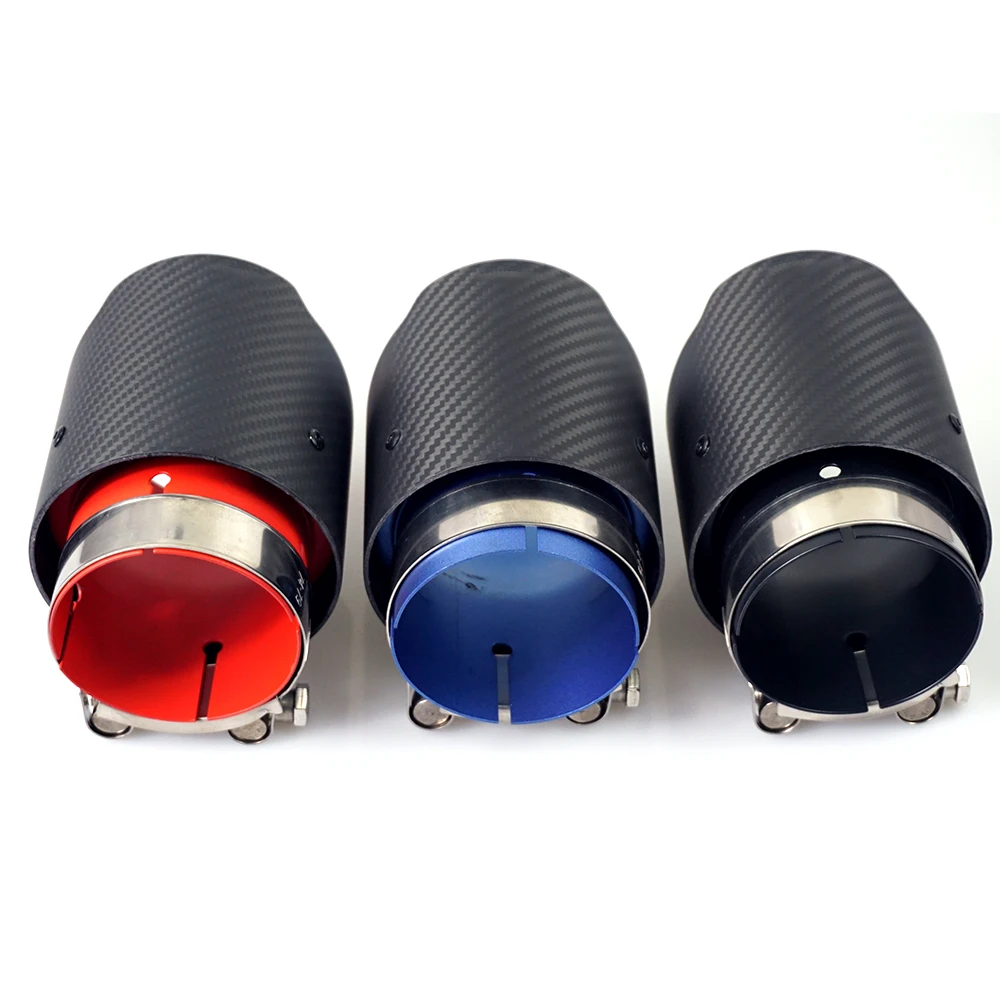 1 piece original sumsoo exhaust tips fit for Mazda CX-5 cx-4 cx-3 Mazda Axela Mazda ATENZA Carbon exhaust pipe tips