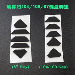 1Set Toetsenbord Foot Pads Voor Razer Blackwidow Chroma Essentiële X Toernooi Editie Te 2014 2019 104 87 Key Siliconen voeten Matten