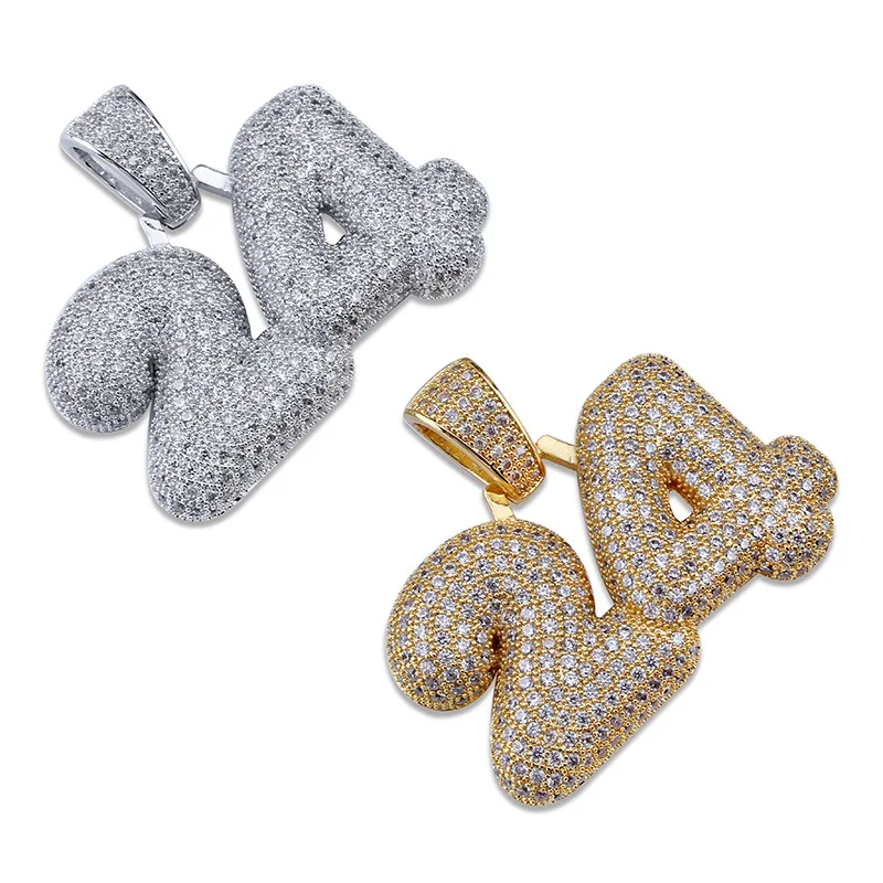 Hip Hop Micro Paved AAA+ Cubic Zirconia Bling Ice Out Basketball Legend Number 24 Pendants Necklace for Men Rapper Jewelry