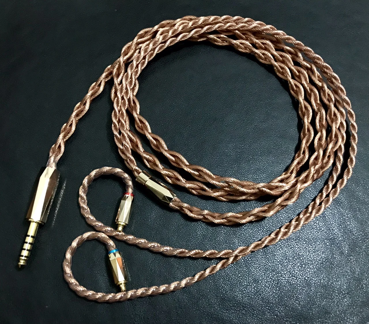 Bandung 6N single crystal copper Litz Type6 20awg se846 w60 ie300 A4000 headset upgrade line