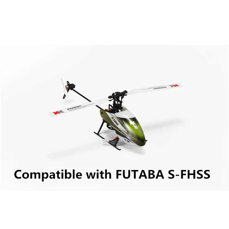 Parkten Wltoys XK K100 helicopter 6CH 3D 6G System 8520 Brush Motor RC Helicopter Quadcopter Compatible with FUTABA S-FHSS