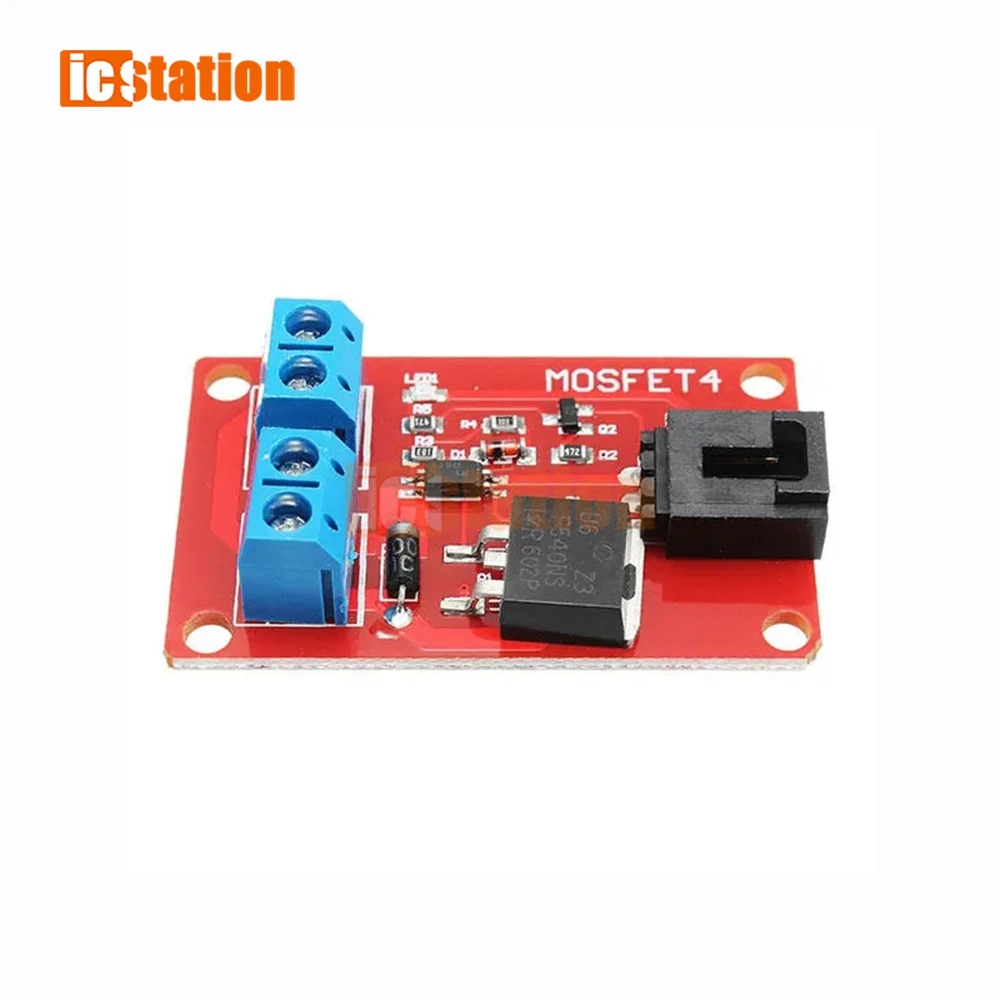 Module de commutation mosfet, 1 canal, 1 route, IRF540, pilote mos, bouton mosfet pour arduino