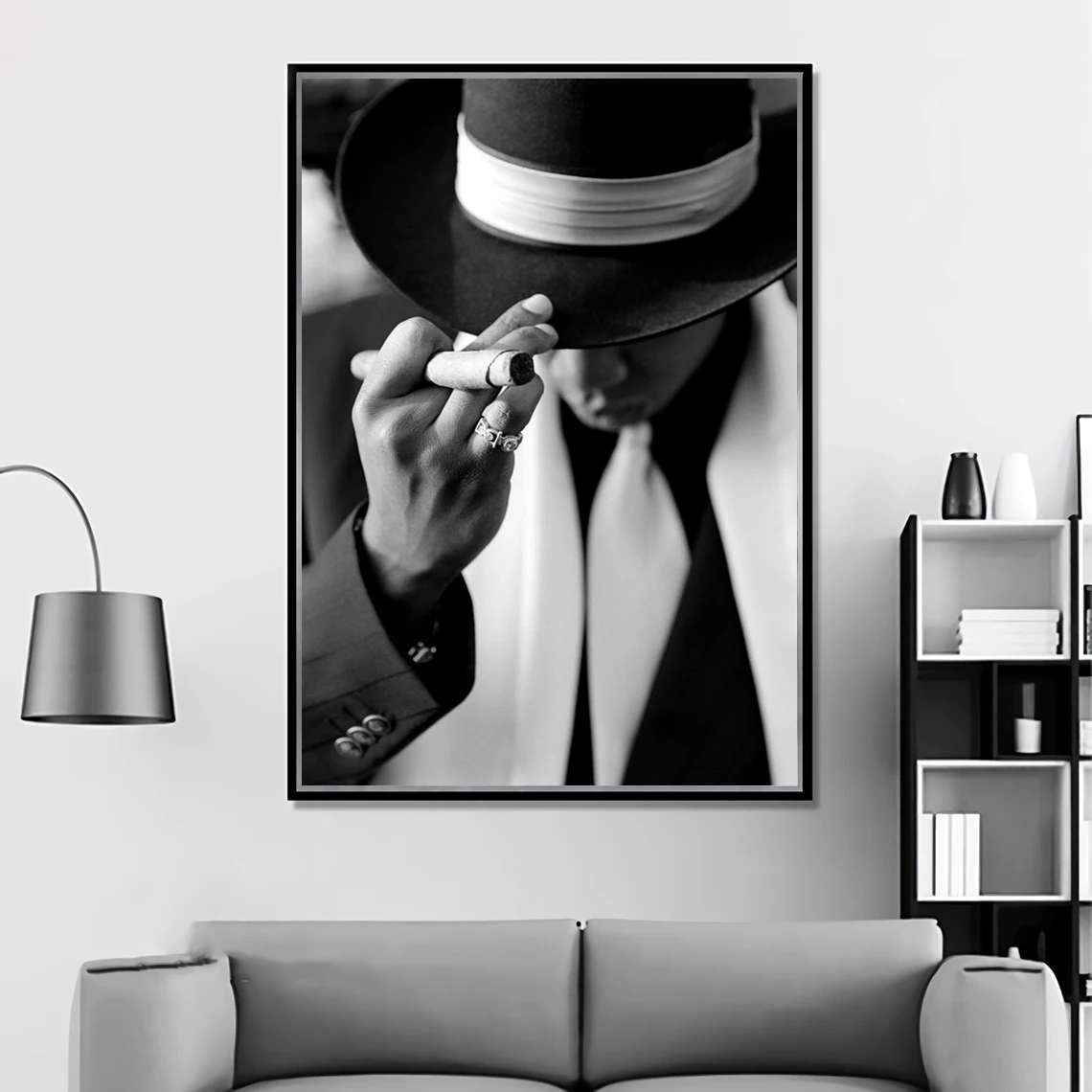 Jay-Z Reasonable Doubt Art Wall Indoor Room Outdoor Poster Canvas Poster Home Wall Painting Decoration (No Frame)