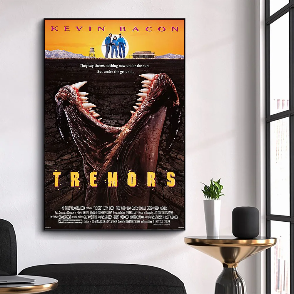 WM3076 Tremors Wonderful Classic Movie HD Silk Fabric Poster Art Decor Indoor Painting Gift