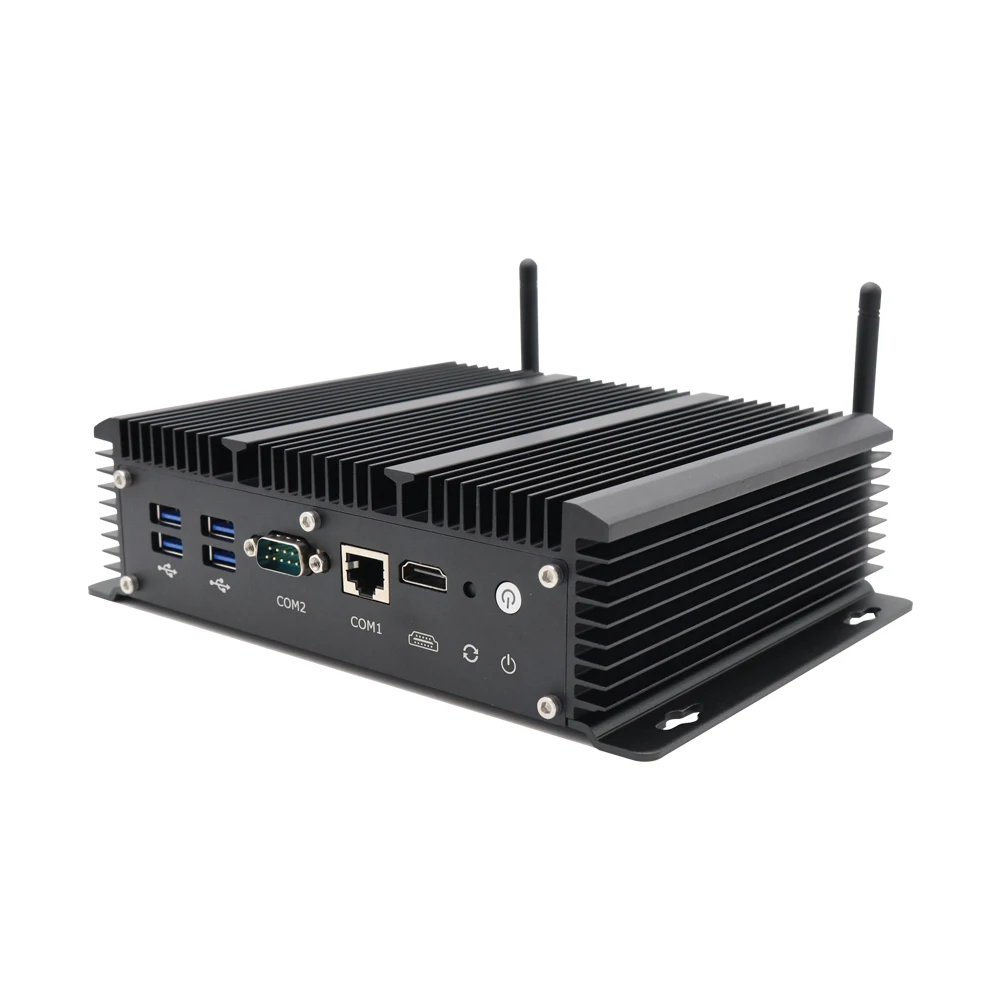 EGLOBAL Industrial Fanless Mini Computer Intel i7 1255U 6 Lans Firewall Router Pfsense PC 2*RS232 4*USB3.0 HDMI Components