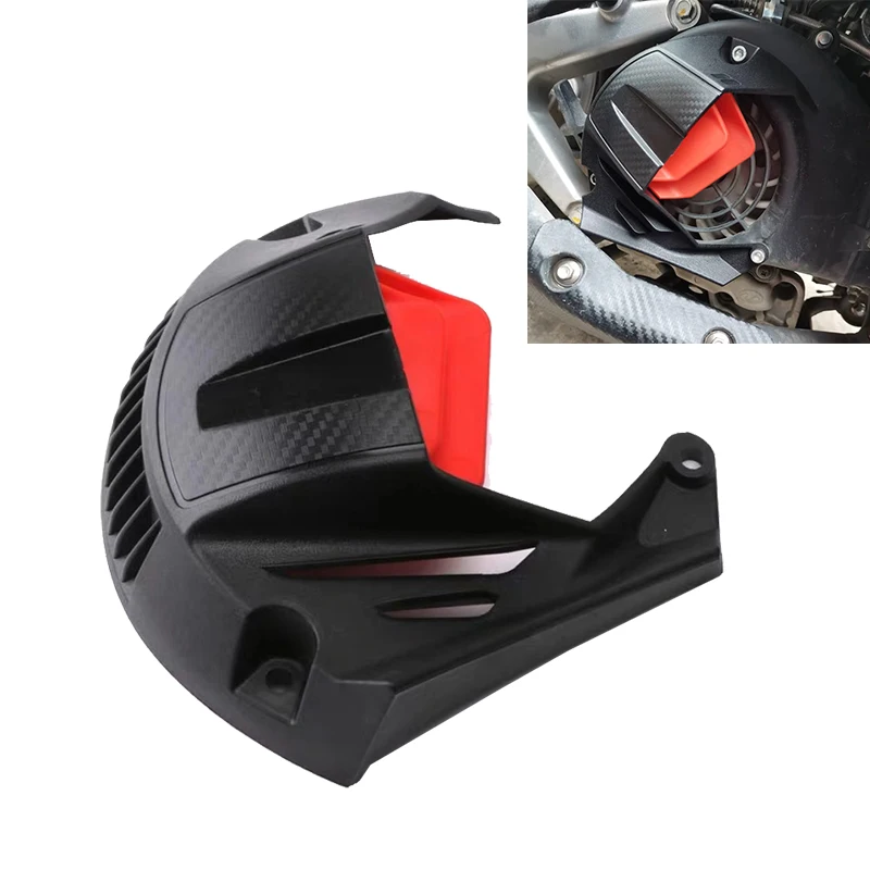 Plastikowe motocykle skuter osłona wentylatora motocykla osłona wentylatora dla Yamaha BWS R X 125 CYGNUS 125 2013-2016