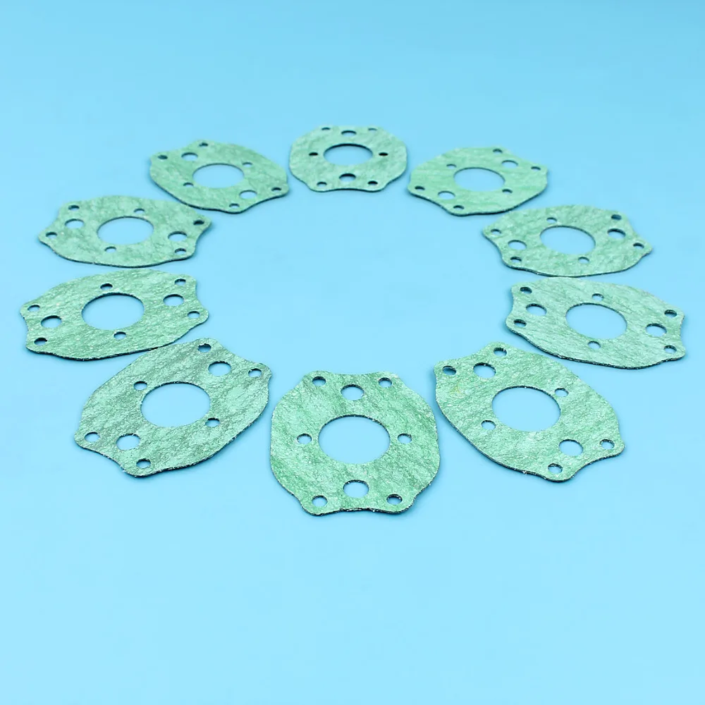 10pcs/lot Carburetor Carb Gaskets Set For HUSQVARNA 136 137 141 142 E 36 41 Chainsaw Replacement Spare Parts 530 01 91-72