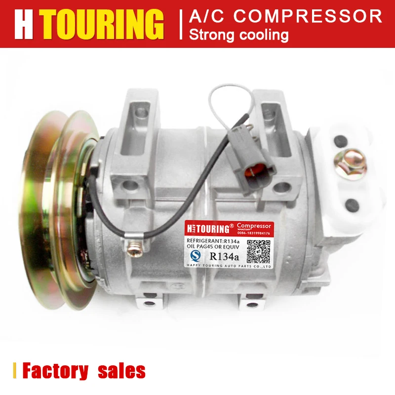 

506011-6800 506211-5762 506211-6571 506011-7441 506011-8140 24V DKS15CH AC Compressor For Car Hitachi Kenki & Komatsu Excavators