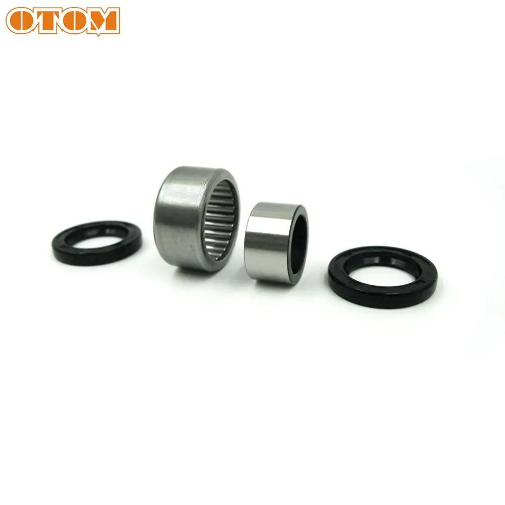 OTOM Needle Roller Bearing Sleeve Oil Seal Pit Dirt Bike Rear Shock Absorber Lower Maintenance Kit For HONDA CRF CRF250R CRF450R