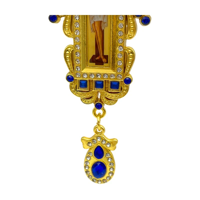 Ornamen Dekorasi Salib Katolik Ortodoks Salib Dada untuk Imam Gereja Artikulos Religiosos Catolicos Крестий