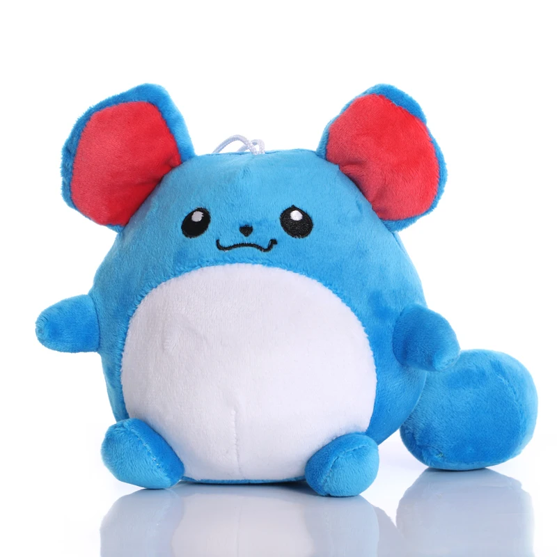 

1pcs 16cm Marill Plush Toys Doll kawaii Cartoon Marill Pendant Soft Stuffed Toys for Children Kids Birthday Christmas Gift