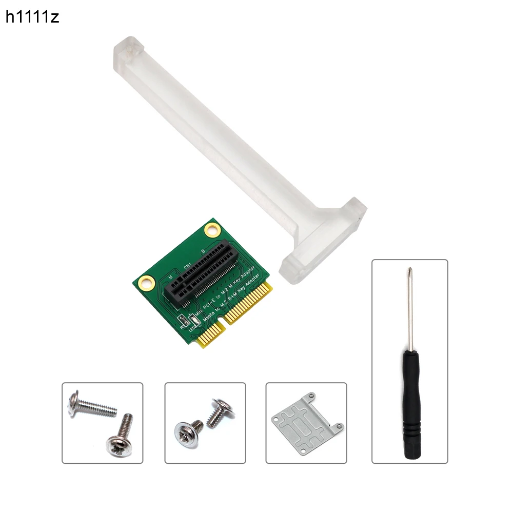 M2 SSD Adapter M Key M.2 PCI-E NVME SSD to Mini PCI-E Card or B+M Key M.2 NGFF SATA-Bus SSD to mSATA Card Converter Adapter New
