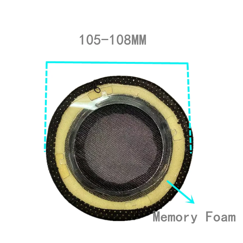 Akg k701 k702 q701 q702 k601 k612 k712ヘッドフォン交換用イヤパッド用穴あきシープスキンメモリーフォームイヤーパッド (ブラック)