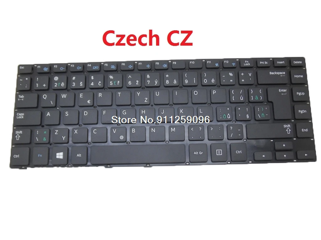 NEW FR CA LA CZ Keyboard For Samsung 370R4E 370R4V 450R4E 450R4V 470R4E 470R4V Canada Czech France Latin America Without Frame