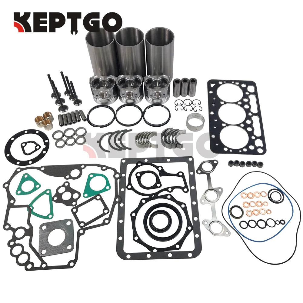 D722 Overhaul Rebuild Kit D722 For Kubota engine Piston Bearing Set Repairs bobcat MT52