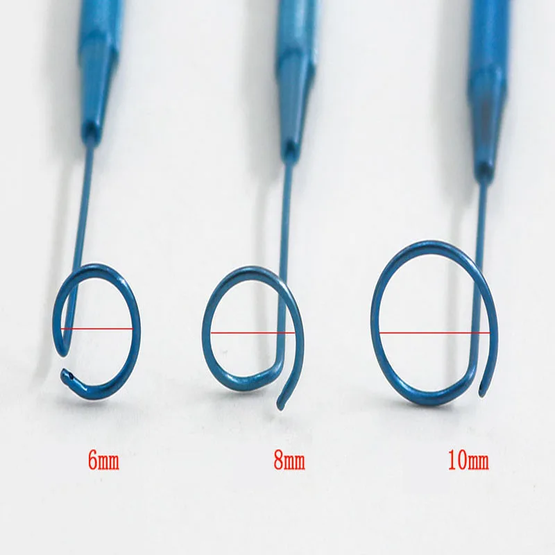 ODancing-Instrument de microscopie de mologie, sonde de queue 5.0, sonde de conduit lacrymal, double sonde, acier inoxydable, alliage de personnes âgées, type de rinçage