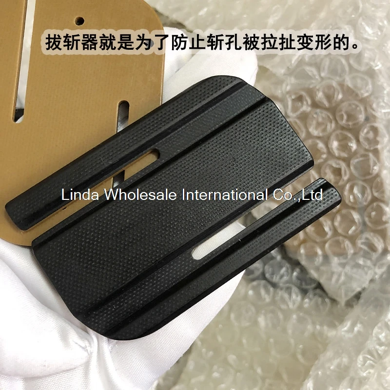 Cutting Device G10 Cutting Board Leather DIY tool, Prevent stretch deformation Pressure plate,leather tool