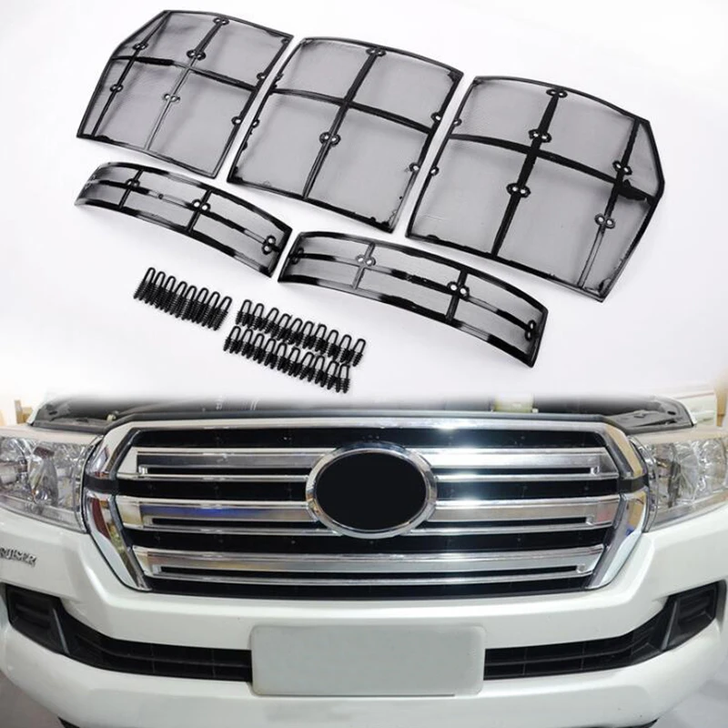 

Car Front Grill Insect Net for Toyota Land Cruiser 200 LC200 Fj200 2008 2009 2010 2011 2012 2013 2014 2015 2016 2017 2018 2019